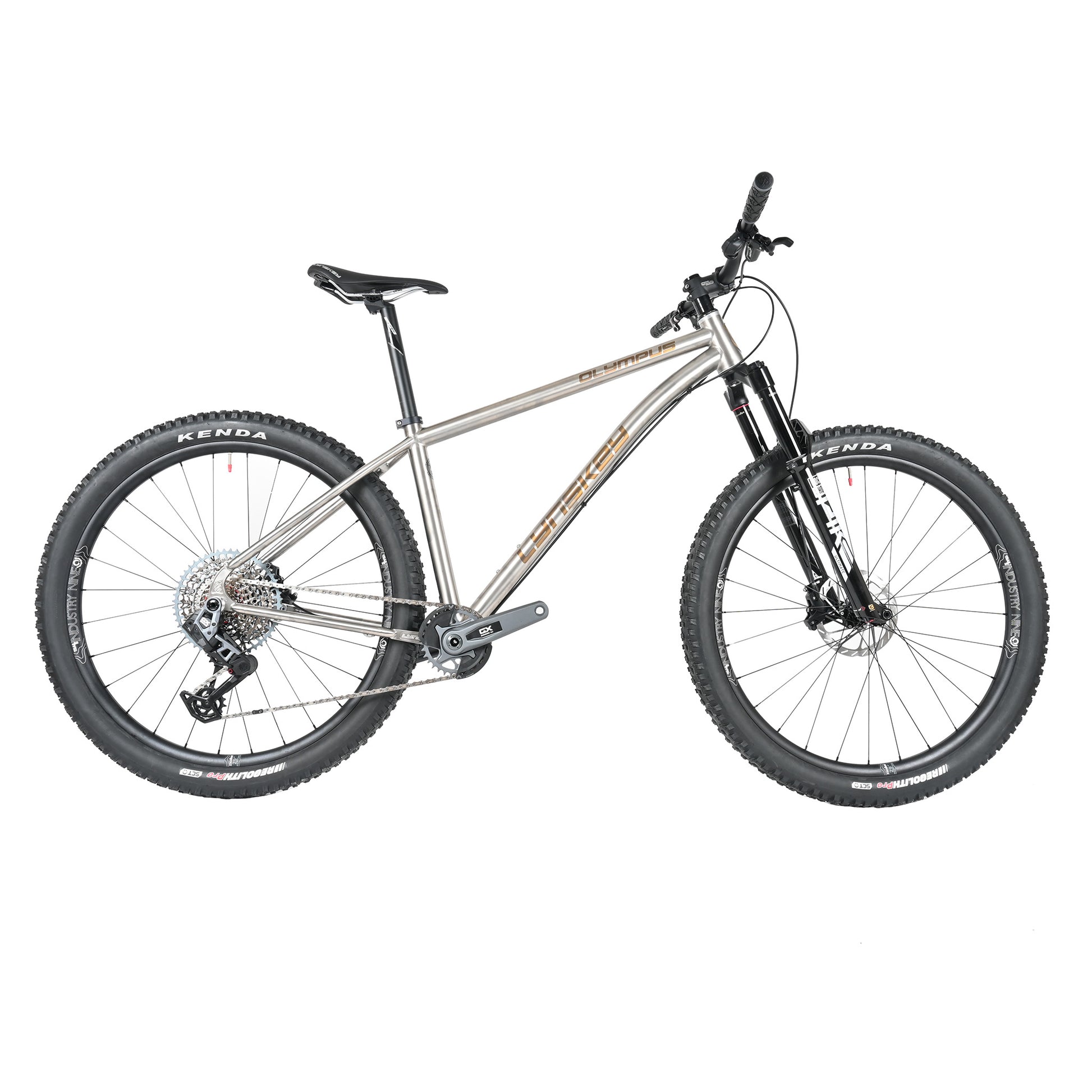 Olympus Titanium Hardtail with Shimano Deore 1x12 Lynskey