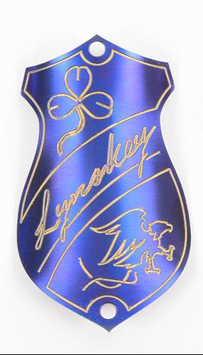 Lynskey Titanium Headtube Badge