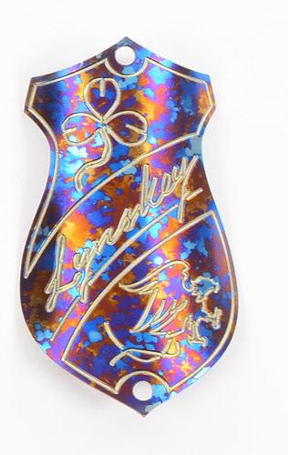Lynskey Titanium Headtube Badge