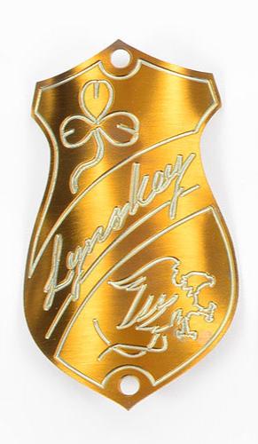 Lynskey Titanium Headtube Badge